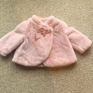 Mayoral Baby Faux Fur Coat - 6M